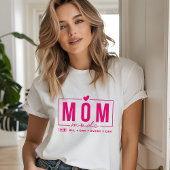 Mam Mode Funny Simple Modern Script Typografie T-shirt