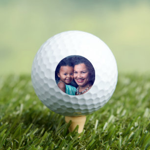 Mam Moeder Familie Jongen Girl Foto personaliseren Golfballen