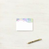 Mam moet een lijst maken, Iridescent Wave & Zilver Post-it® Notes (Op bureau)