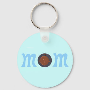 Mam naar Afrikaanse baby Sleutelhanger