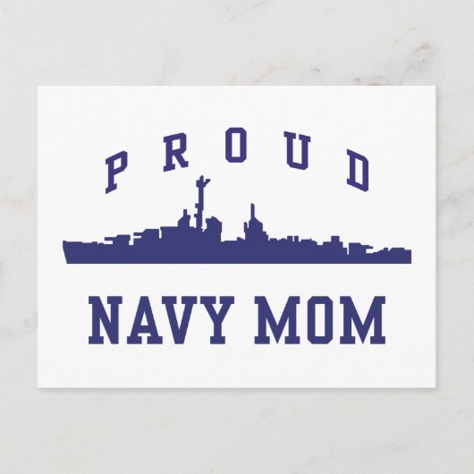 mam Navy Briefkaart (Voorkant)