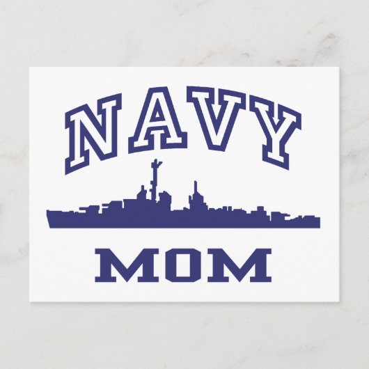 mam Navy Briefkaart (Voorkant)