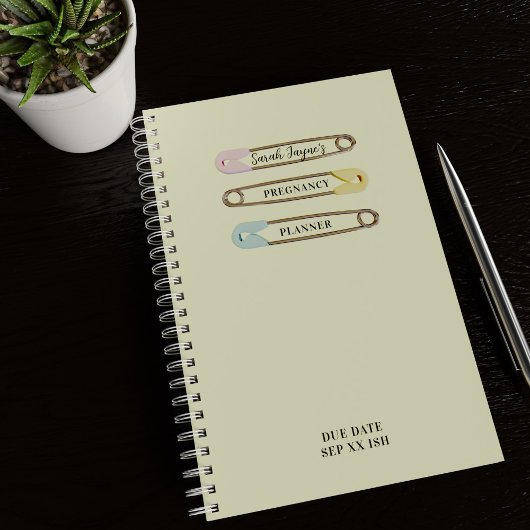 Mam om gele luiers Zwangerschapspanner te worden Planner