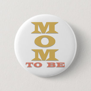 Mam om te worden ronde button 5,7 cm