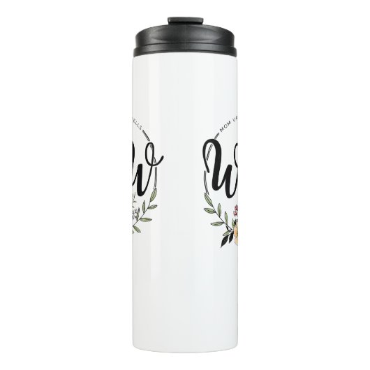 MAM op zijn kop spelt WOW! Thermosbeker (Voorkant)