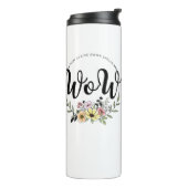 MAM op zijn kop spelt WOW! Thermosbeker (Gedraaid links)