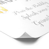 Mam-Osa Bar Sign Baby Sprinkle Fox en Banner Poster (Hoek)