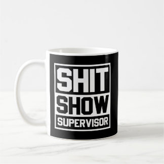 Mam Pa Bossager Leraar-Shit Show Supervisor Koffiemok