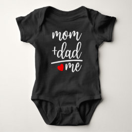 Mam + Pap = Ik ben babykleding Romper
