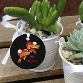 Mam & Pap Jubileum Party Bedankjes Labels