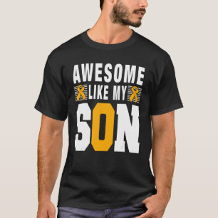 Mam Papa Geweldige als mijn zoon albinisme Bewusth T-shirt
