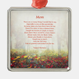 Mam Poetry Collector Metalen Ornament