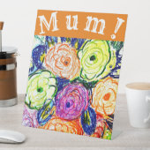 MAM! RECLAMEBORD MET VOETSTUK (Insitu)