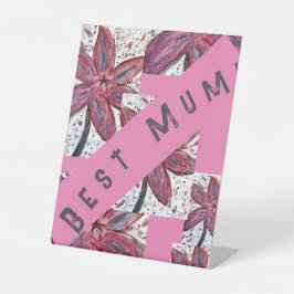 Mam! Reclamebord Met Voetstuk