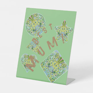 Mam! Reclamebord Met Voetstuk