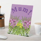 MAM! RECLAMEBORD MET VOETSTUK (Insitu)