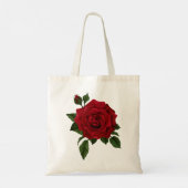 Mam Red Rose Canvas tas (Achterkant)