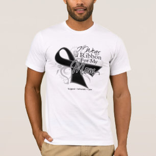 Mam Ribbon - Melanoma Skin Cancer T-shirt