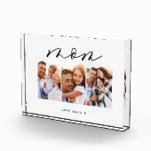 mam schattig modern script multi foto gift (Rechts)