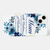 Mam - Spreuken 31:26 Moederdag Schriftbloem Case-Mate iPhone Case (Achterkant (horizontaal))