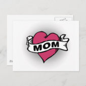 Mam Tattoo Briefkaart (Voorkant / Achterkant)