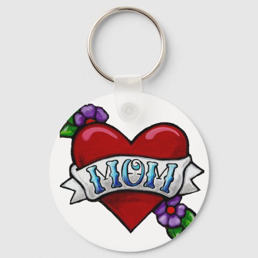 Mam Tattoo Sleutelhanger (Voorkant)