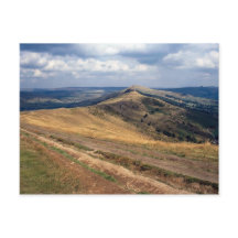 Mam Tor en Loose Hill Ridge, Derbyshire Europe