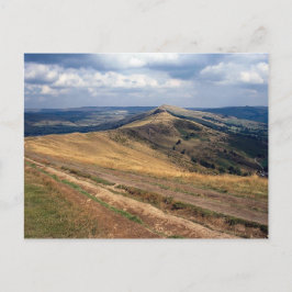Mam Tor en Loose Hill Ridge, Derbyshire Europe Briefkaart