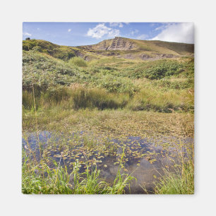 Mam Tor in de Peak District souvenir foto Magneet