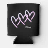 Mam Triple Black Heart Blikjeskoeler (Voorkant)
