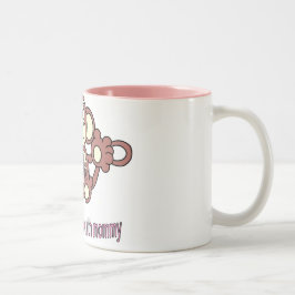 Mam. Tweekleurige Koffiemok