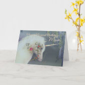 Mam Unicorn Carte Anniversaire Magique Anniversair (Fleur jaune)