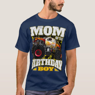 Mam van Birthday Boy Monster Truck T-shirt
