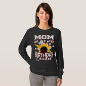 Mam van de Birthday Bowler Kind Bowling Party T-shirt (Voorkant volledig)
