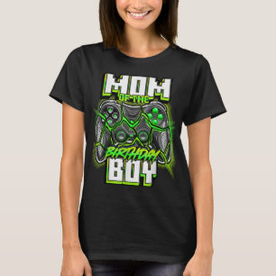Mam van de Birthday Boy Matching Family Video Game T-shirt
