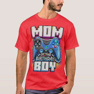 Mam van de Birthday Boy Matching Video Game Birthd T-shirt