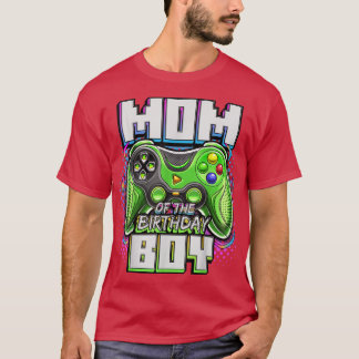 Mam van de Birthday Boy Matching Video Game Birthd T-shirt