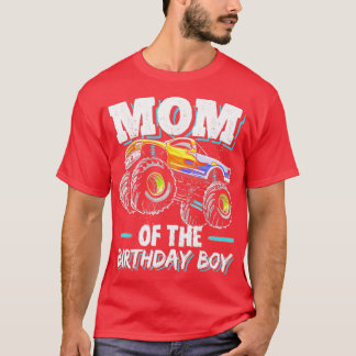 Mam van de Birthday Boy Monster Truck T-shirt