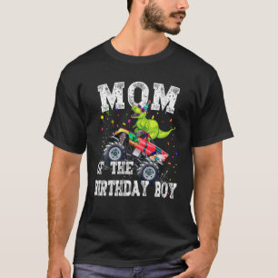 Mam van de Birthday Boy T Rex Dinosaur Monster Tru T-shirt