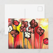 Mam van de druppeltjes met acryl briefkaart (Voorkant / Achterkant)