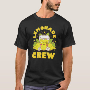 Mam van de limonade-dealer met veiligheidsbemannin t-shirt