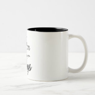 Mam van de Mok van twee-toon-koffie van jongens