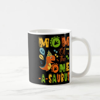 Mam van de One-a-saurus 1st Birthday Dinosaur Part Koffiemok