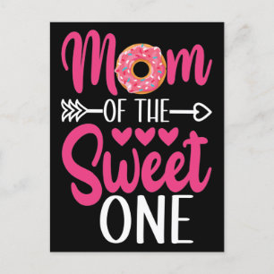 Mam van de Sweet One Sprinkst Donut Briefkaart