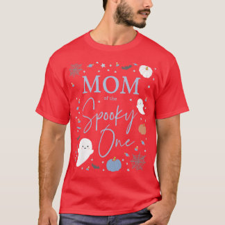 Mam van de vrouw Een eerste verjaardag Blauw B T-shirt
