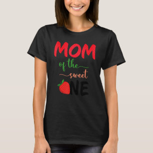 Mam van de zoete aardbeienverjaardag t-shirt