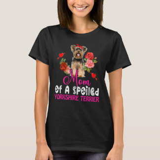 Mam van een gestagneerde Yorkshire Terrier Cute Do T-shirt