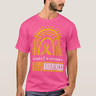 Mam van een kinderkanker die door een vrouw wordt t-shirt