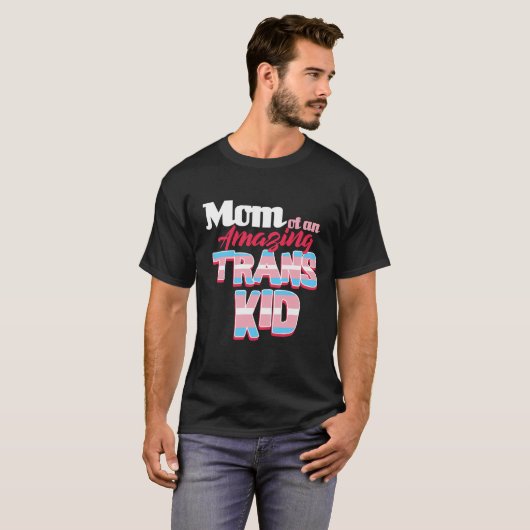 Mam van een verbluffend trans-Kind T-shirt LGBTQ P (Voorkant volledig)