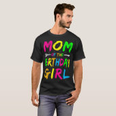 Mam van het Birthday Girl T-shirt (Voorkant volledig)